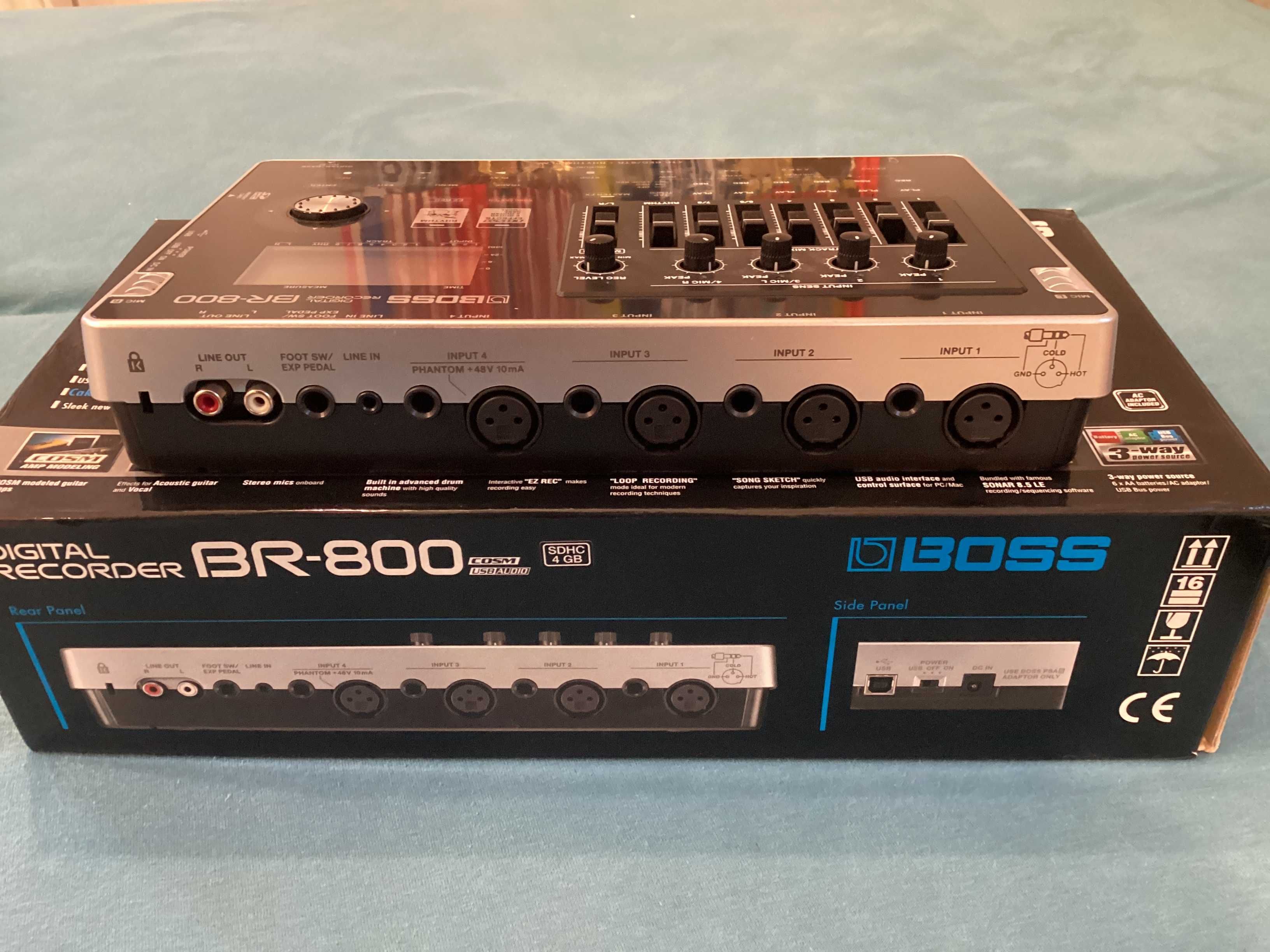 boss br-800 multitrack digital recording studio