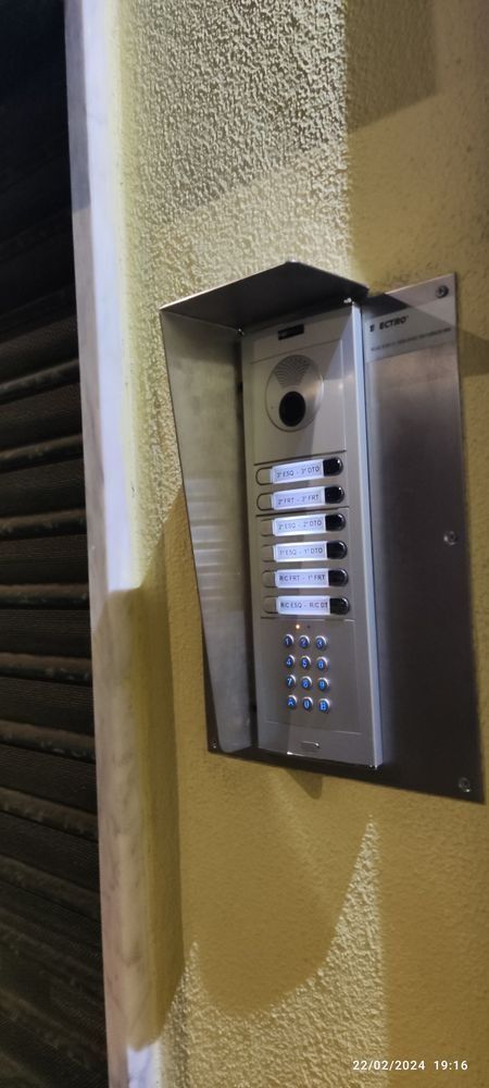 Proteção, tapa chuva, sol de campainha ou interruptor Inox