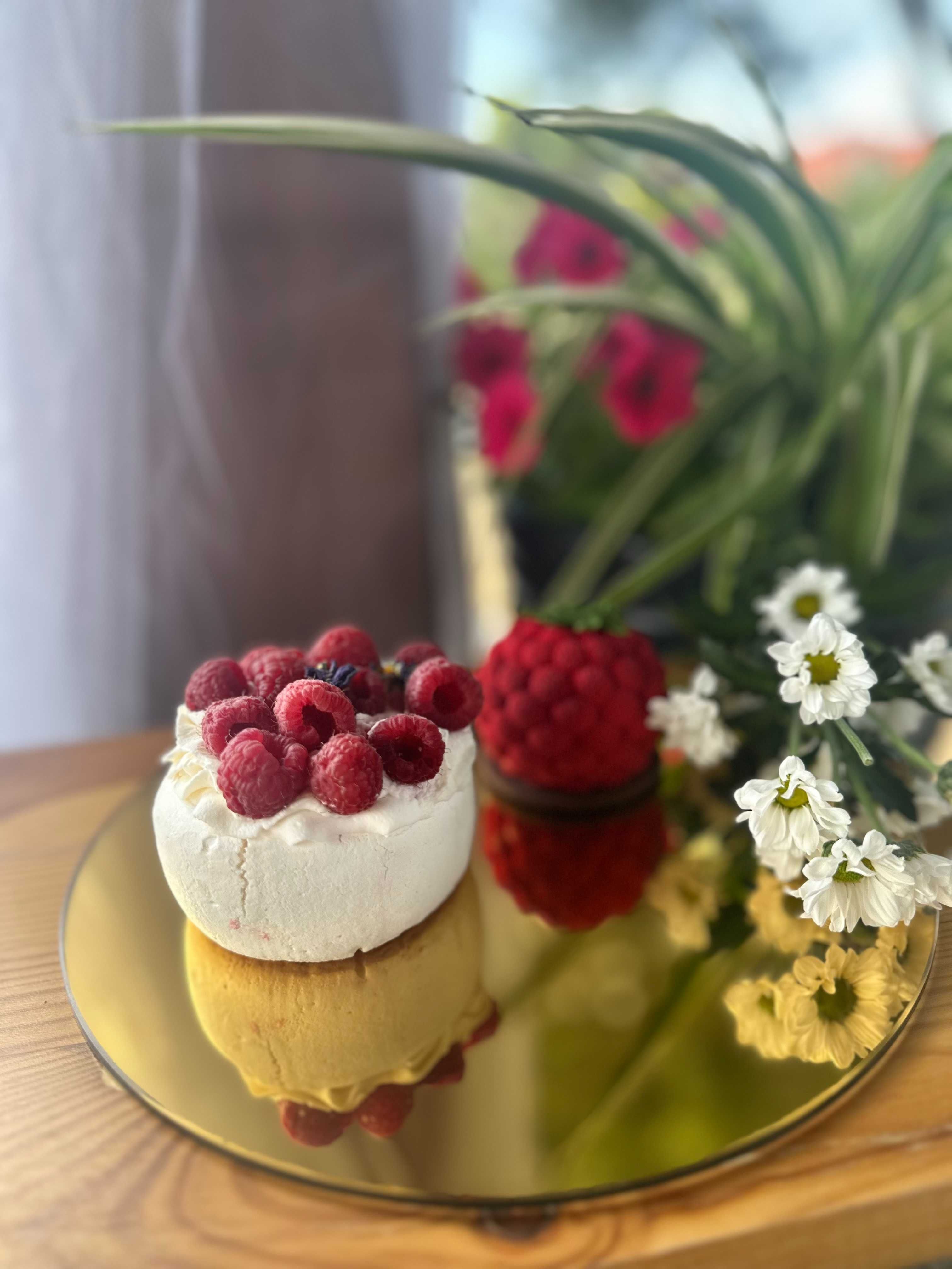 Lustrzane akcesoria słodki stół candy bar koło złote 25cm lustro
