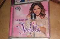 Violetta: piórnik, płyta CD The best of, książka Sekrety i marzenia