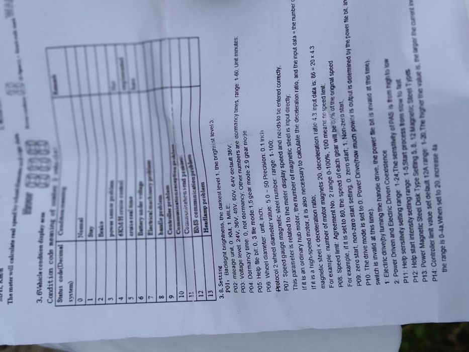 Wyświetlacz LCD SW900 rower elektryczny, 24V36V48V60V Nowy sprawny