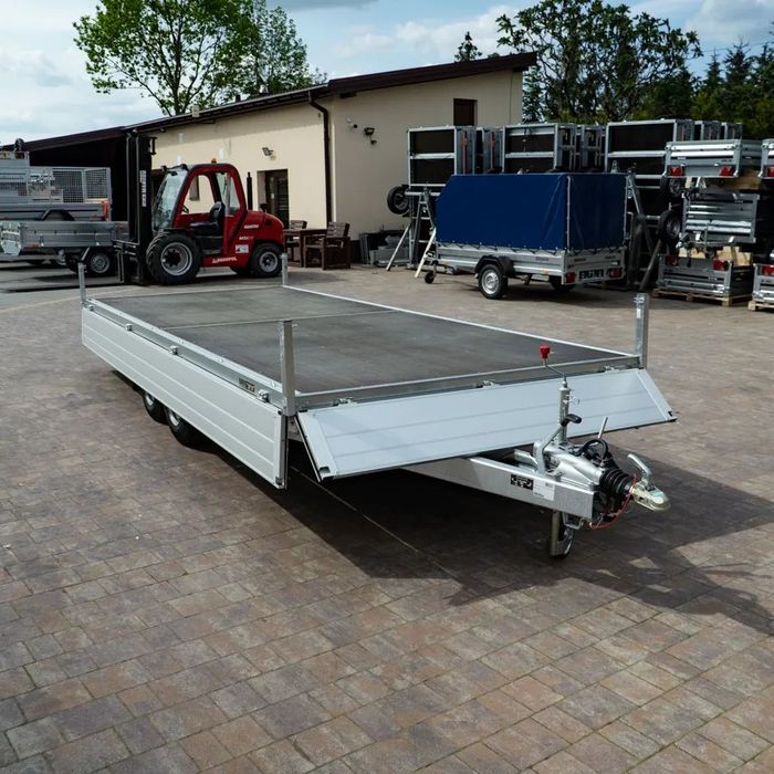 Brenderup 5520 WATB3500  Przyczepa Brenderup 5520W ATB3500 517x204 burty ALU, NAJAZDY