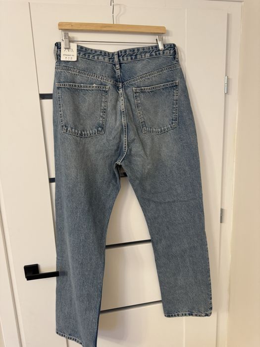 Spodnie jeansy Zara 46 XL straight fit baggy