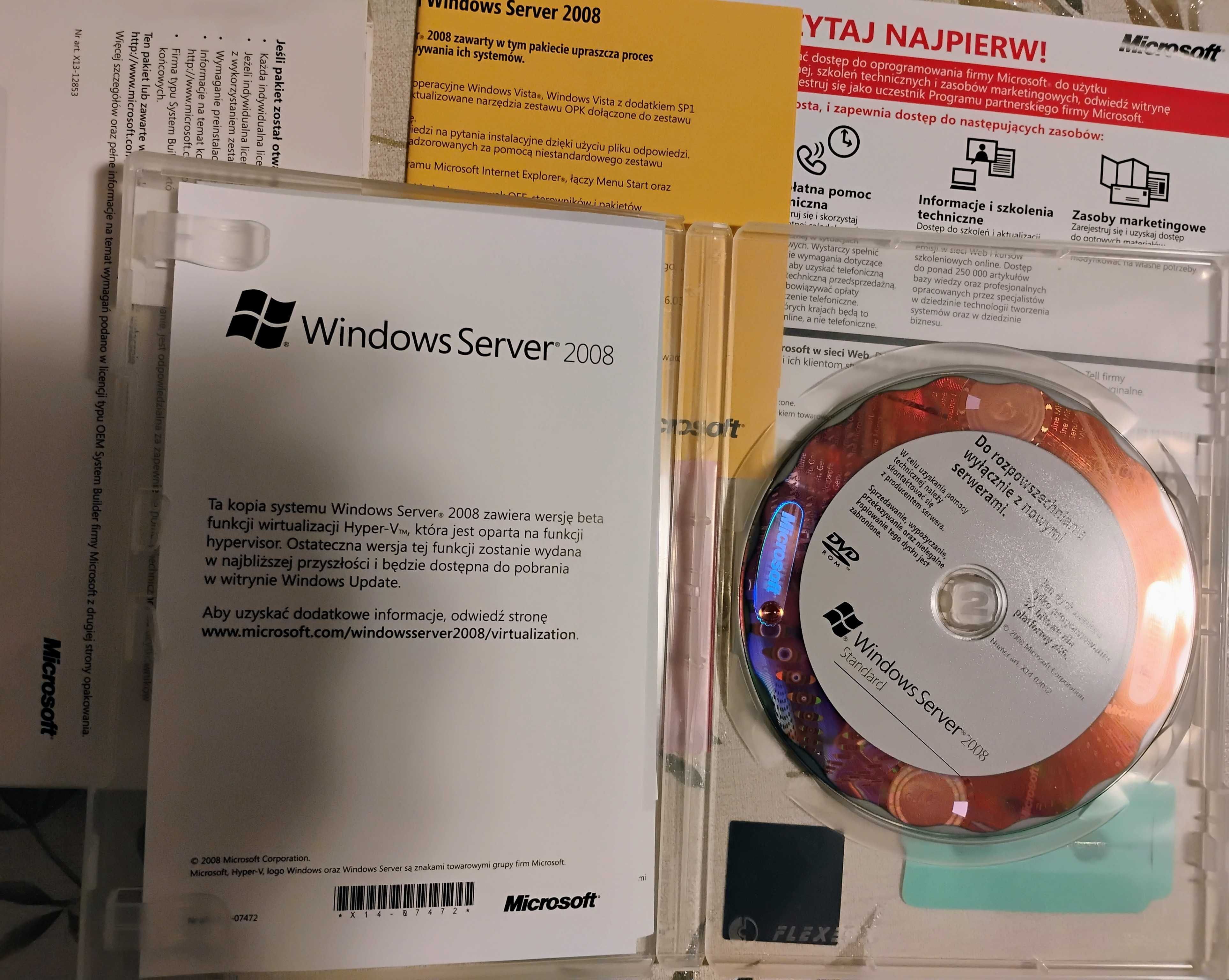 Windows Server standard 2008 PL