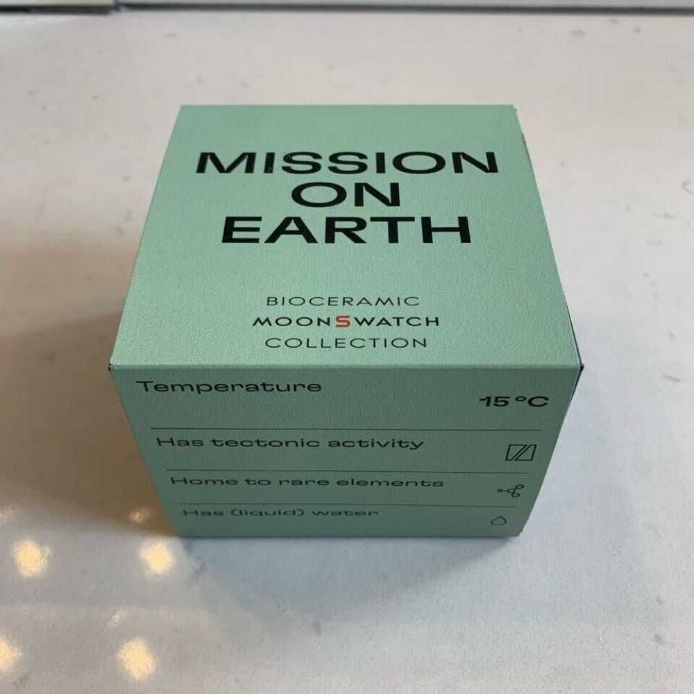 Omega x Swatch Earth SO33G100: Limitowana Kolekcja Ziemia