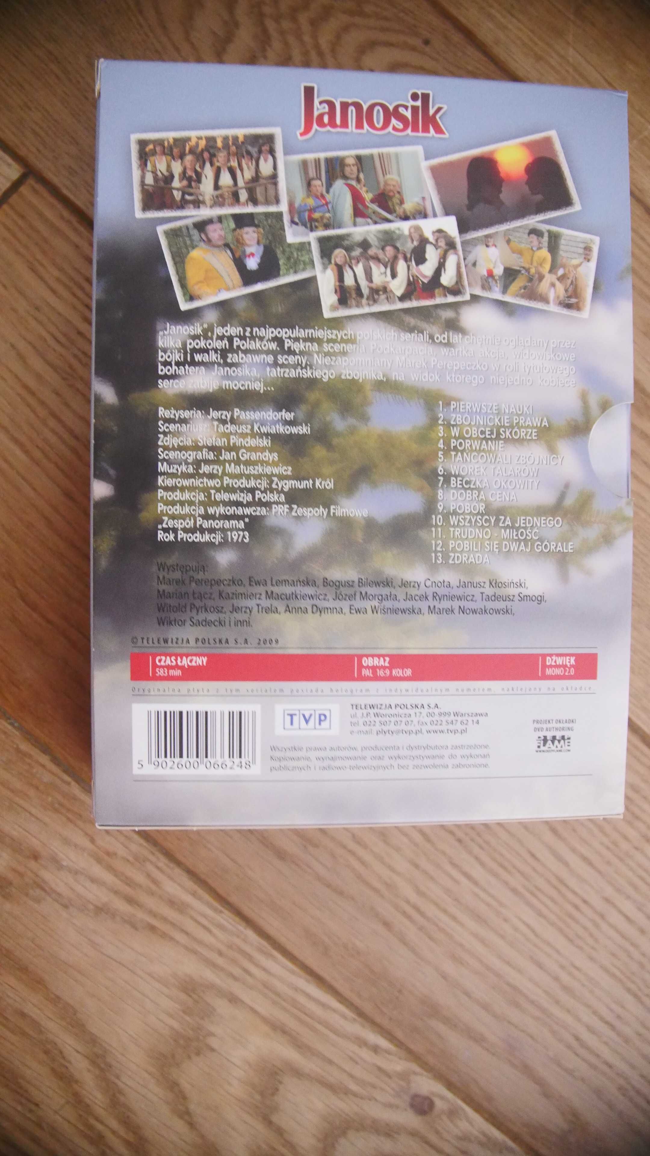 "Janosik" - Zestaw DVD - Super Box 4 DVD