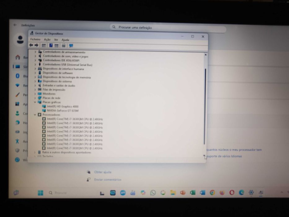 Para venda um Asus K55VJ (i7)