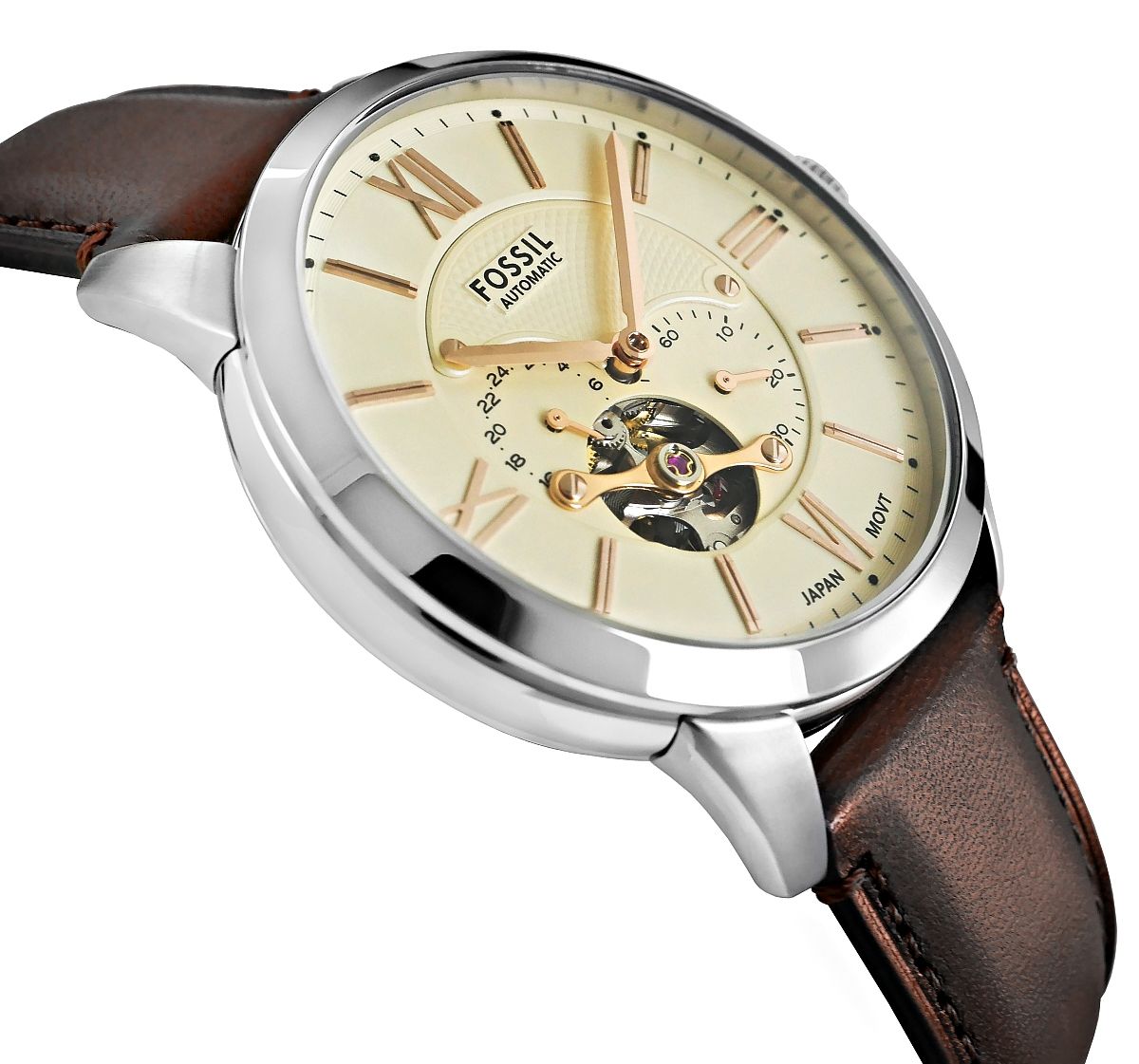 zegarek męski fossil townsman automatic me3266 + box