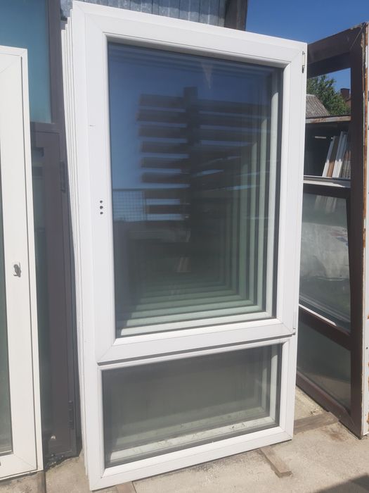 OKNA 102x190 używane MAHOŃ