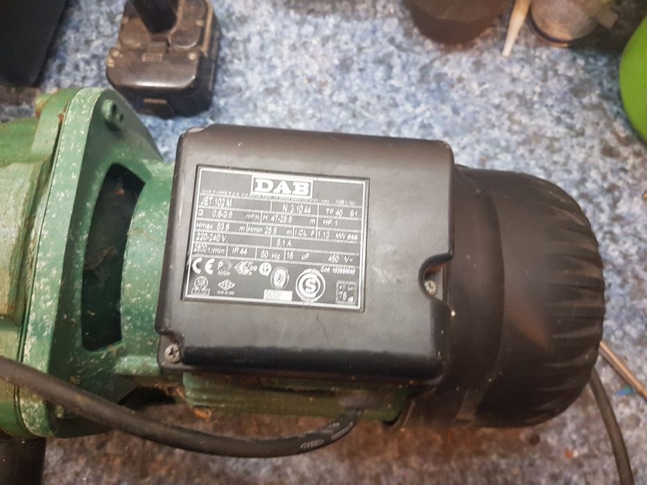 Pompa wodna jet 102m uszkodzona