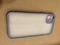 Case iPhone 11 fioletowy solidny mocny damski mat