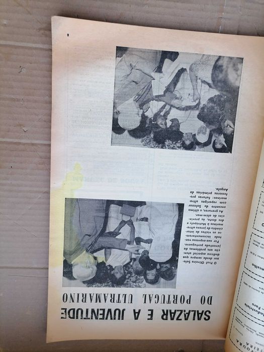 SALAZAR Suplemento Diário da Manhã 1968 Salazar e a Juventude Ultramar