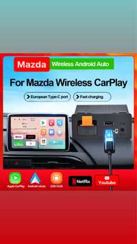 БЕЗДРОТОВИЙ CarPlay і Android Auto для автомобілів Mazda з Andorid BOX