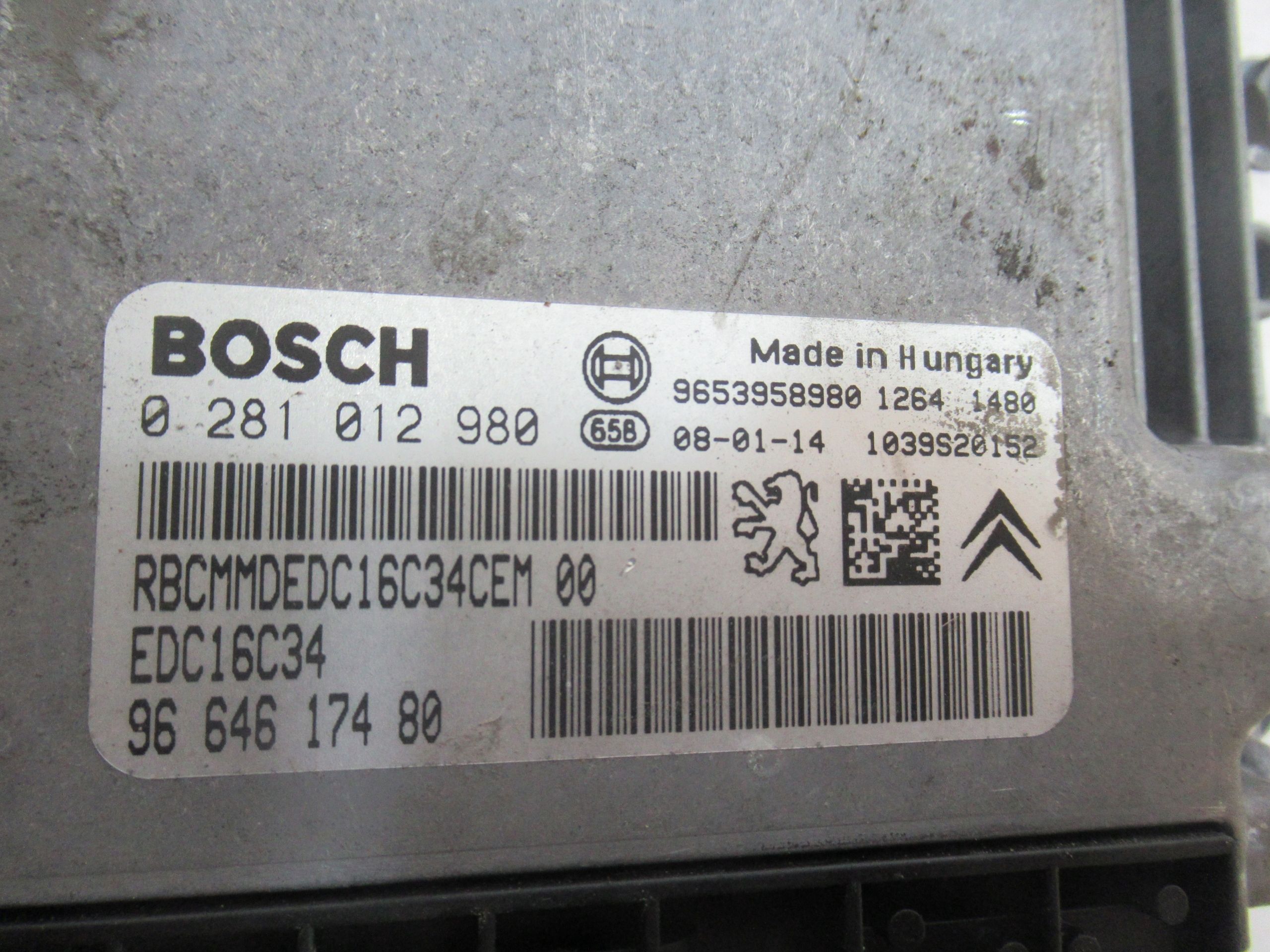 Komputer Sterownik Silnika C4 Picasso 1.6 Hdi
