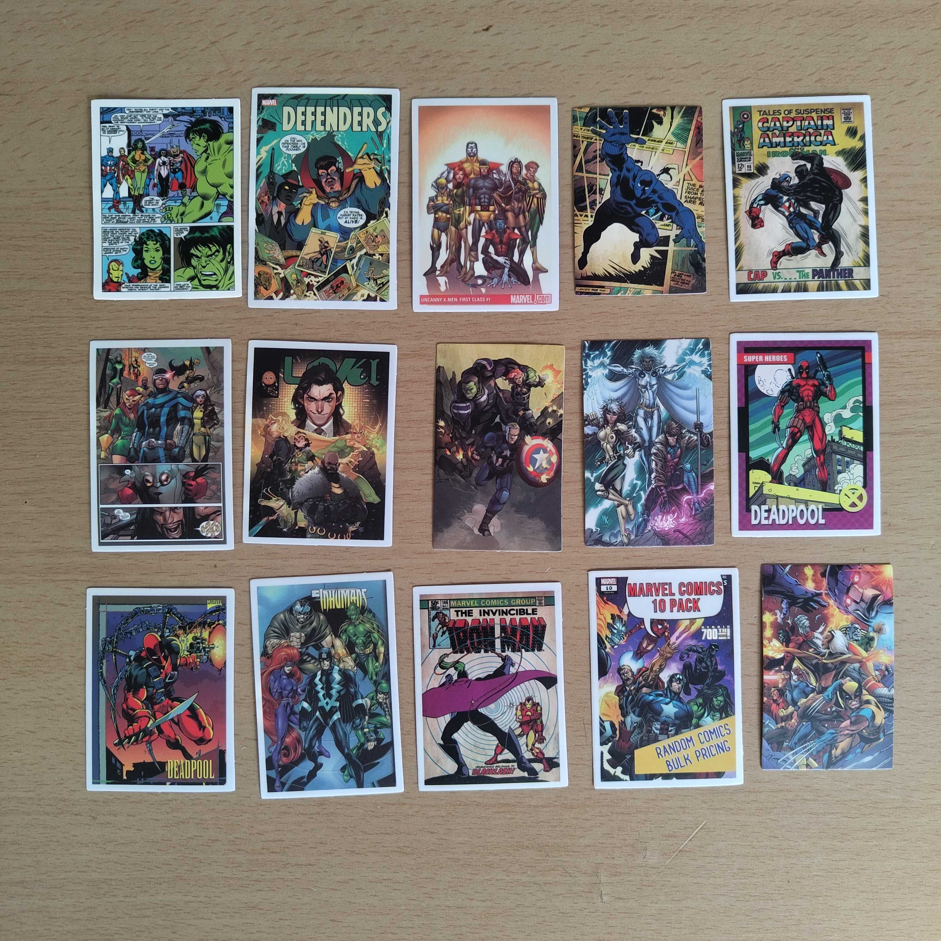 50 Stickers Autocolantes Marvel Vingadores Spiderman