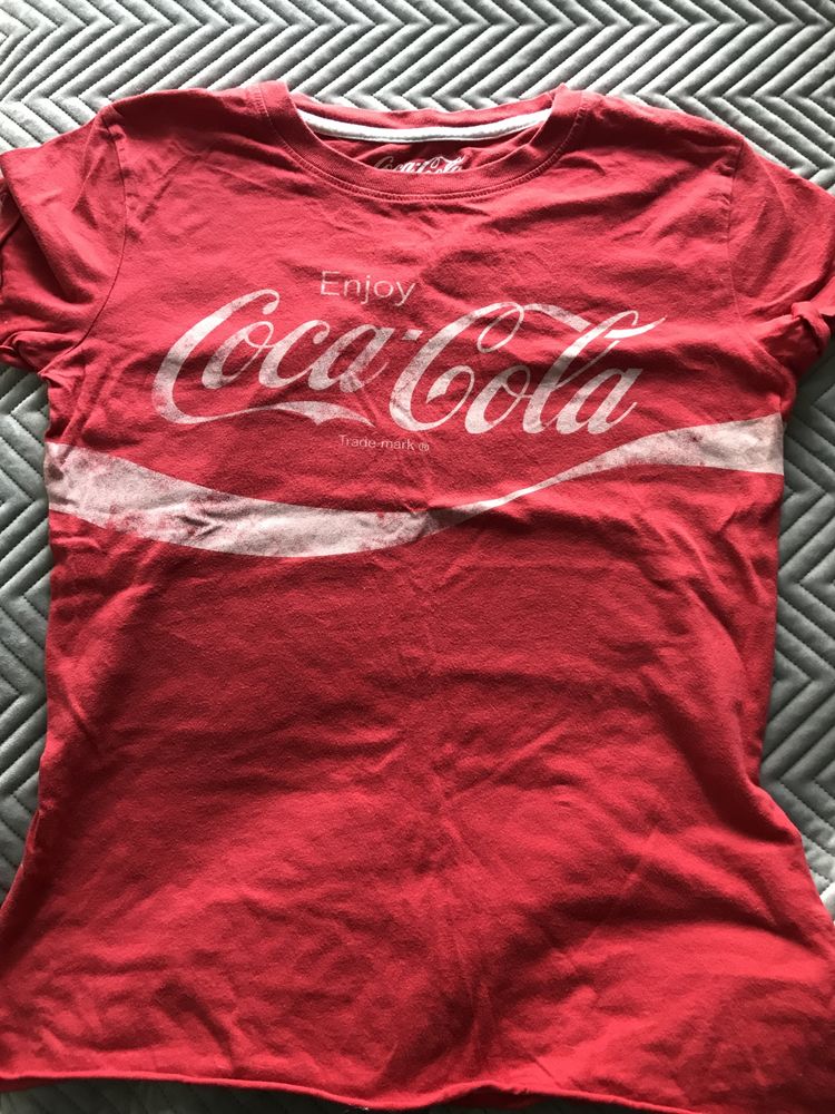Koszulka coca cola cropp xS