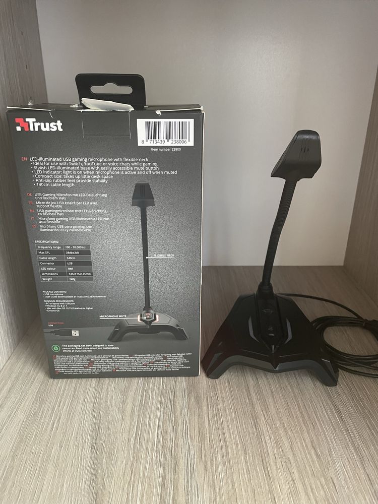 Mikrofon Trust GXT 215 Zabi