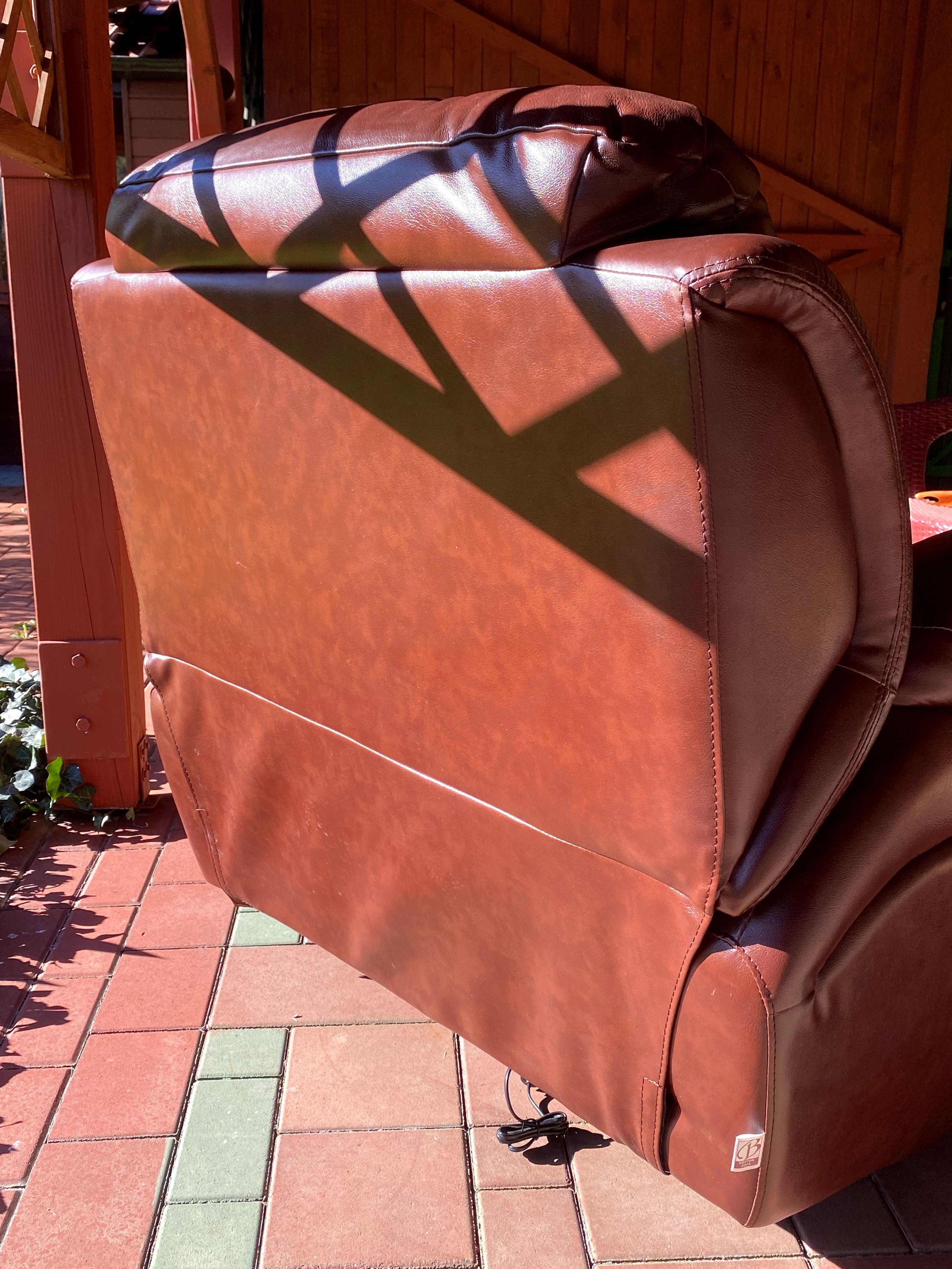 Fotel skórzany elektryczny rozkładany Boston Sofa