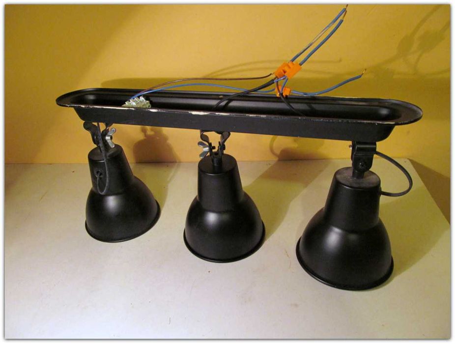 STYL LOFTOWY Inspire Listwa reflektorowa MEZZO czarna E14