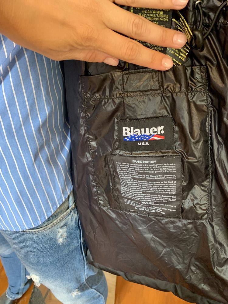 Blauer оригинал пуховик /парка Обмен