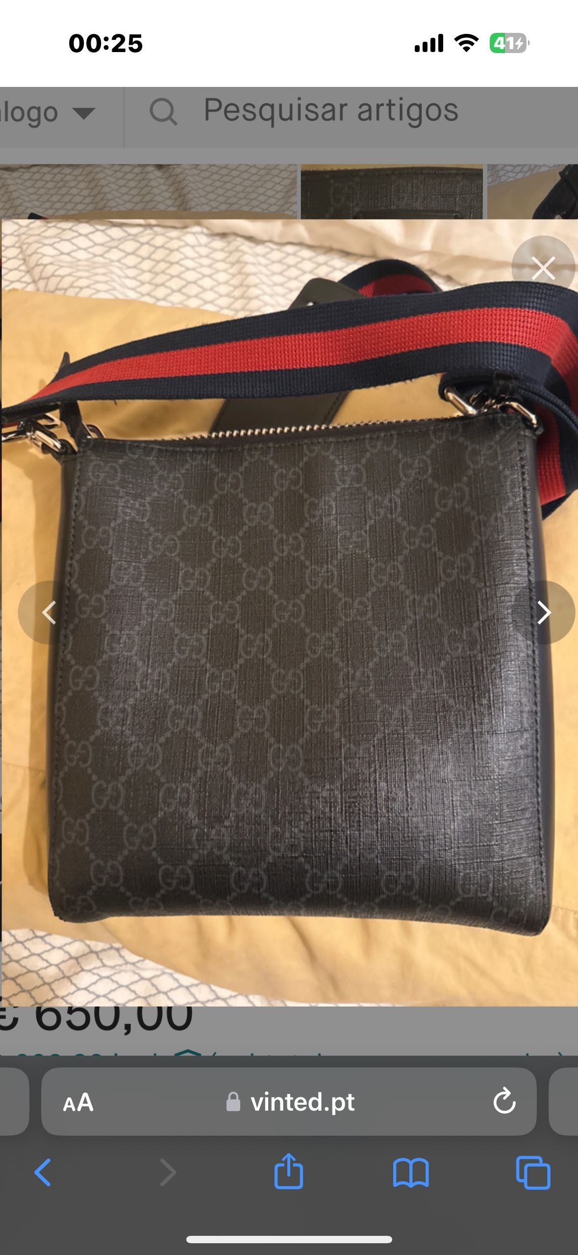 Bolsa gucci original