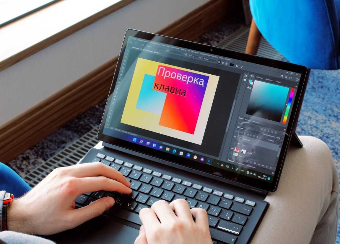 Планшет-ноутбук для навчання ігор навігації ASUS Tab Black 10 дюймів