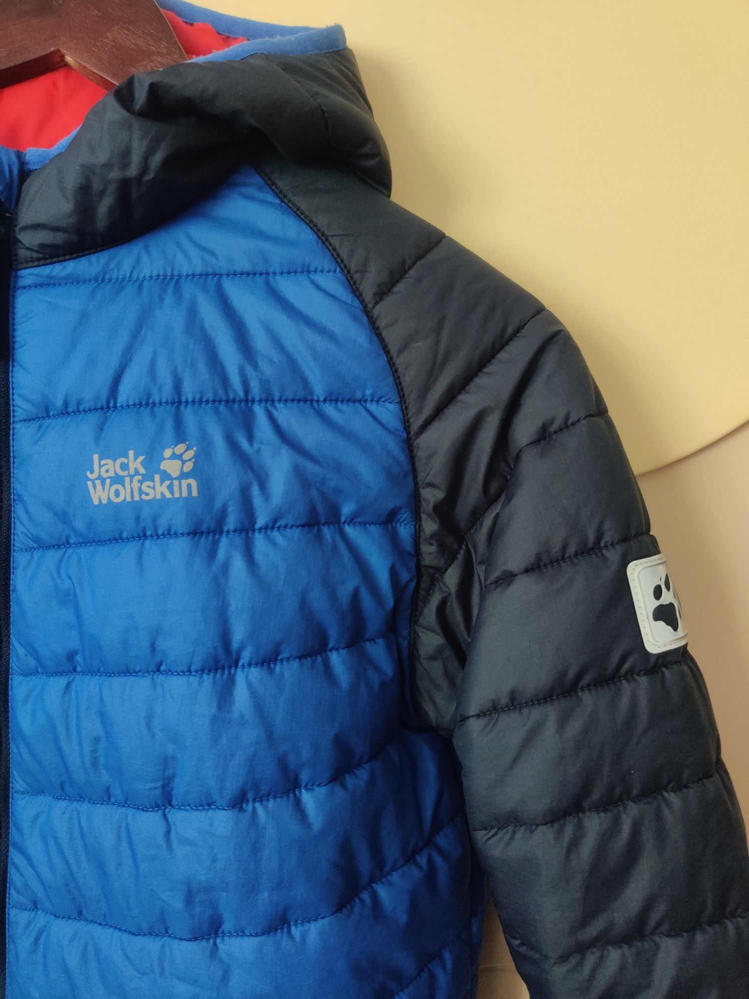 Kurtka Jack Wolfskin Stormlock przejściowa chłopięca 152