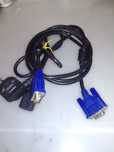 Кабель питания , DVI, VGA, USB принтера, Розетки,