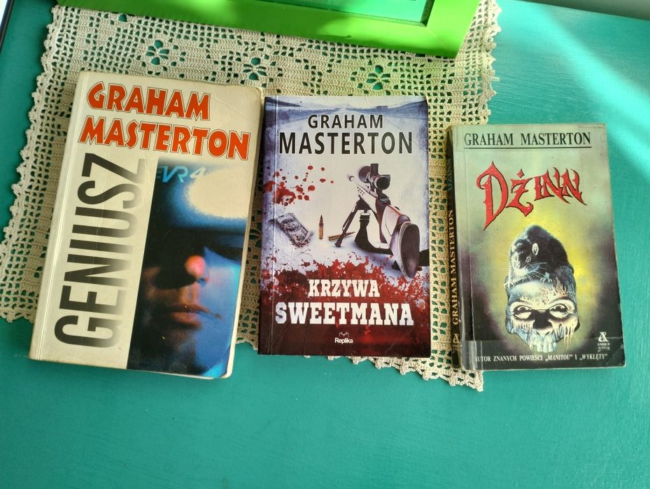 Zestaw trzech książek : Graham Masterton