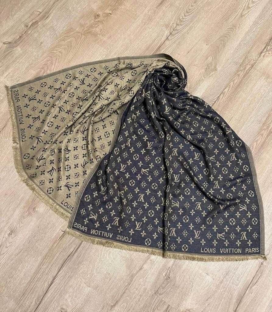 Szal grubszy Louis Vuitton LV nowość damskie meskie