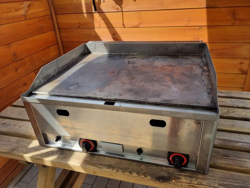 płyta grillowa gładka gazowa redfox