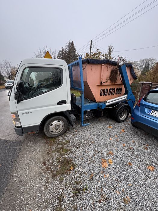 Kontenerowy wywóz gruzu, worki Big-Bag, wywóz smieci, wąskie wjazdy