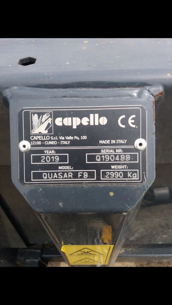 Кукурузная жатка Capello