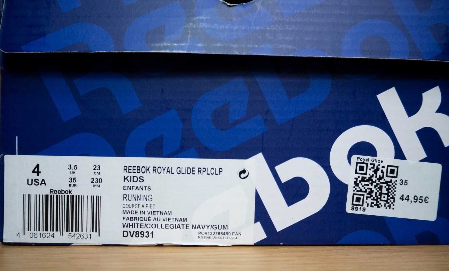 Reebok Royal Glide Unissexo (36/37) - Novo