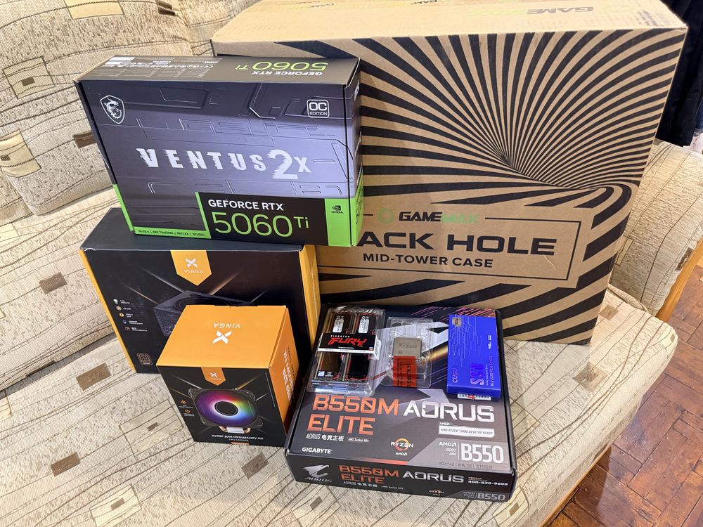 Компьютер Ультра Ігровий Ryzen 7+32ddr+ssd 1тб+GeForce RTX 5060 ti
