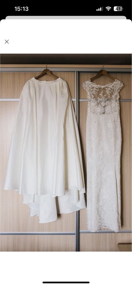 Весільне плаття, весільна сукня 2в1