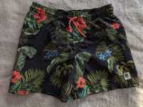 Krótkie spodenki szorty kąpielówki Nathalie Lete H&M 134 140 jak nowe