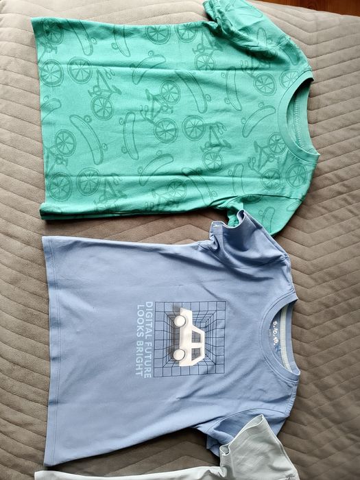 Paka ubrań chłopiec 116 cm t-shirty, bluzki, Ninjago, 5.10.15, Smyk