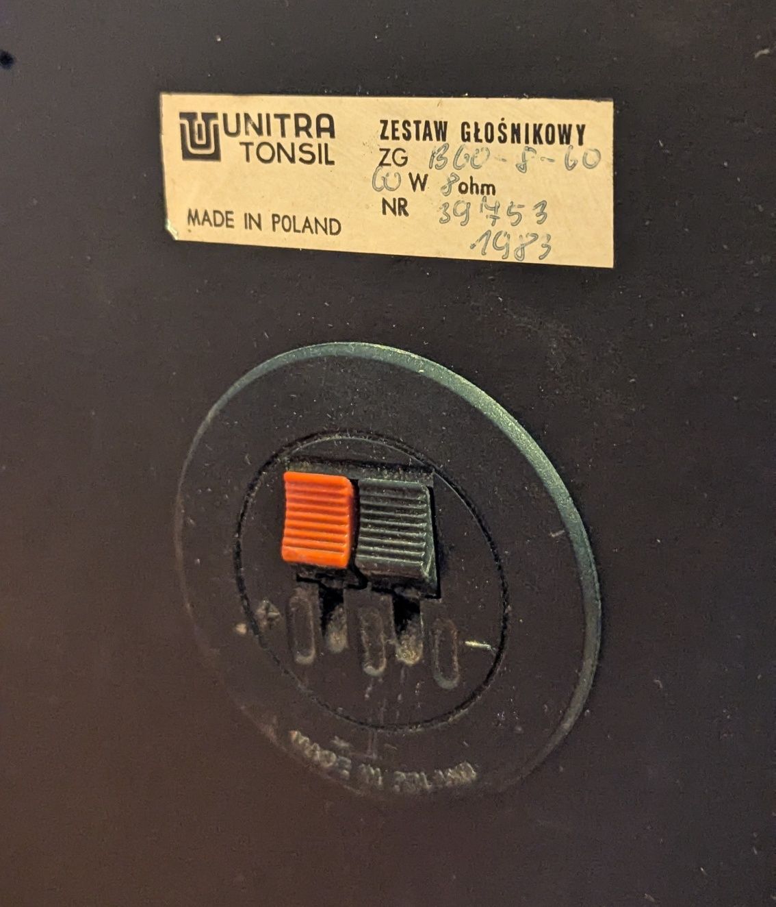 Kolumny głośnikowe TONSIL HX 70 Dynamic Speaker