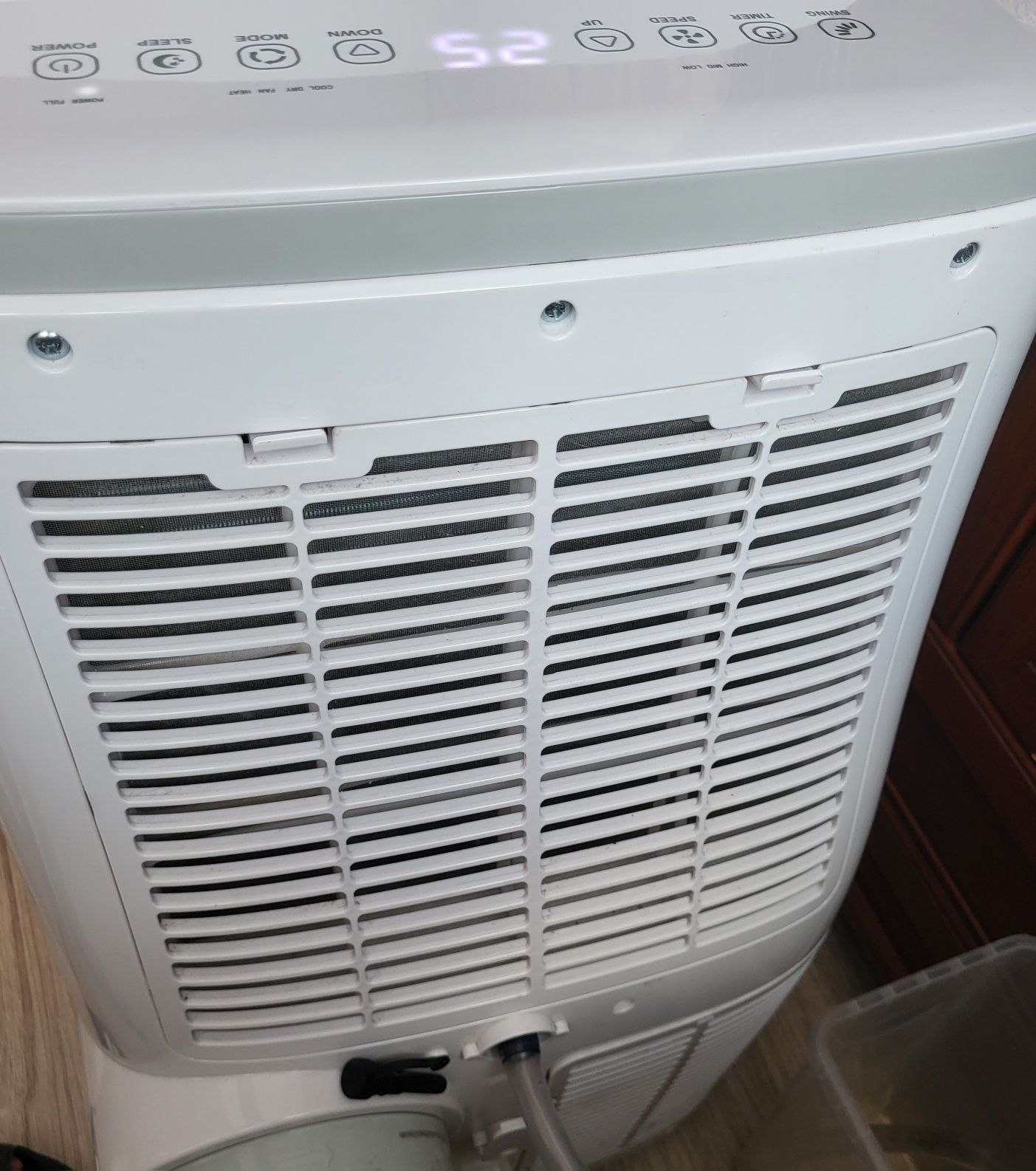 4w1 klimatyzator przenośny ACROS 4.7kW, osuszacz 80l+WiFi+pompa ciepła