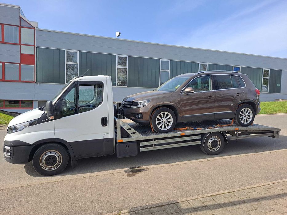 Uslugi transportowe autolaweta + laweta PL UE