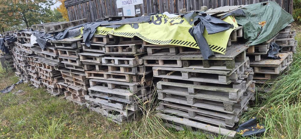 Palety drewniane. Drewno opałowe
