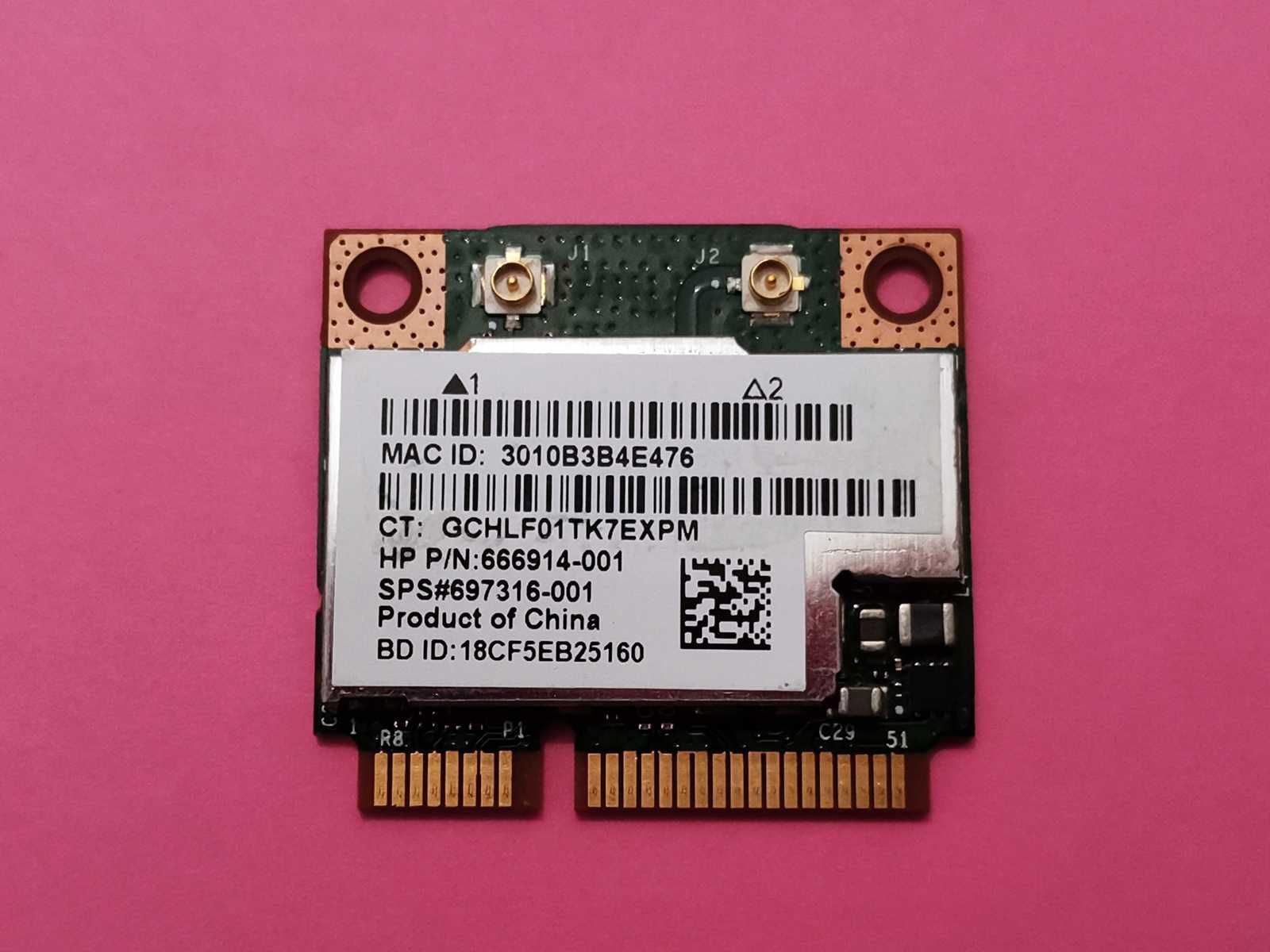 BroadCom BcM943228HMB - Karta Sieciowa WiFi