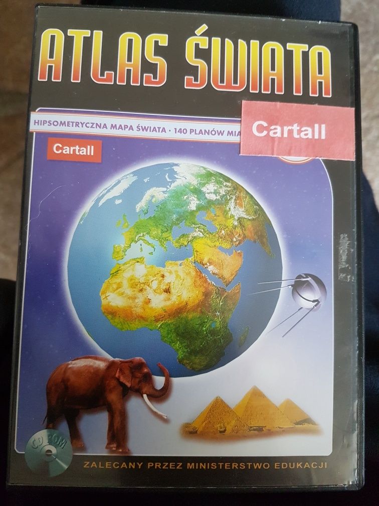 Multimedialny Atlas Świata Cartall CD