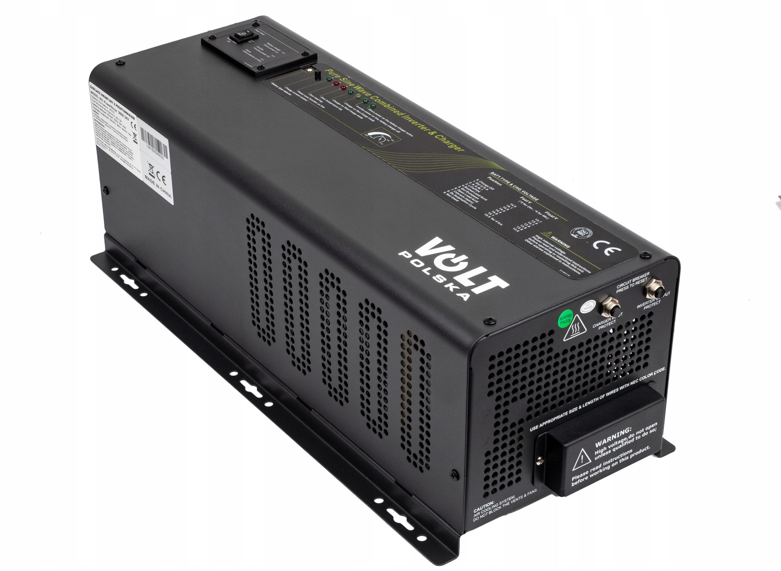 Przetwornica napięcia 24v 230v 3000w / 9000w UPS [PRZ42]