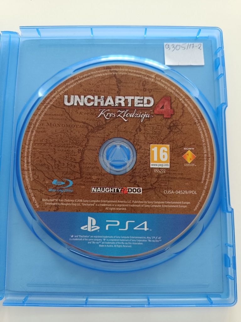 Gra Uncharted 4 PS4