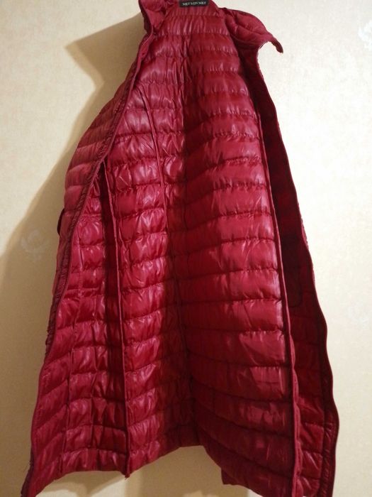 Куртка стьобана подовжена пальто плащик весна осінь