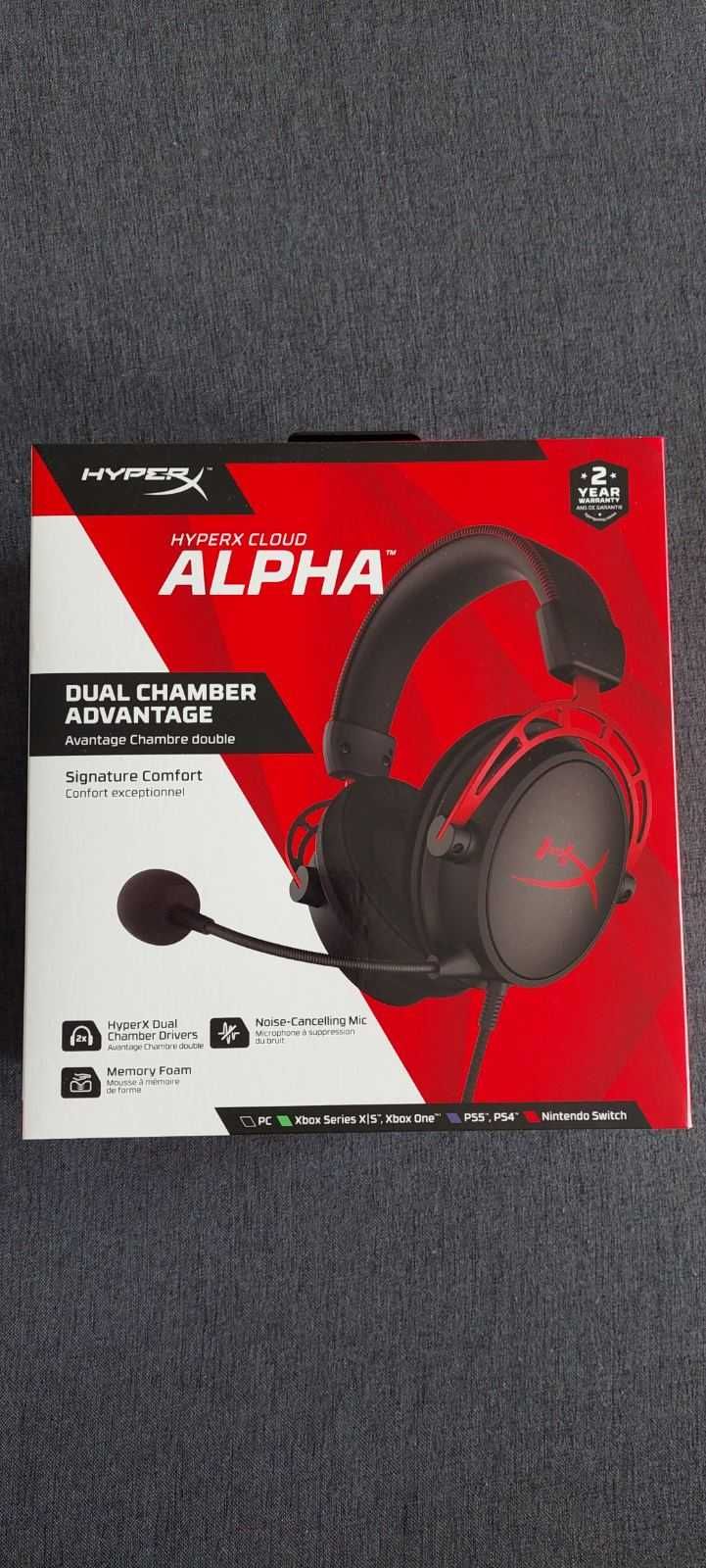 HyperX Alpha - Nowe słuchawki