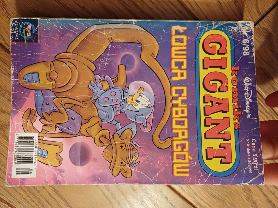 Sprzedam komiksy Gigant rocznik 1998