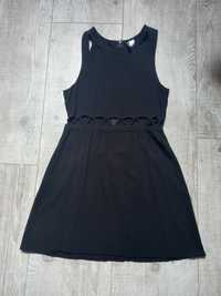 Sukienka H&M czarna mini mała czarna